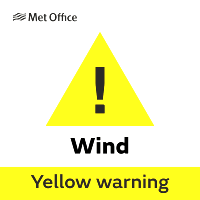 Yellow warning of wind affecting South West England